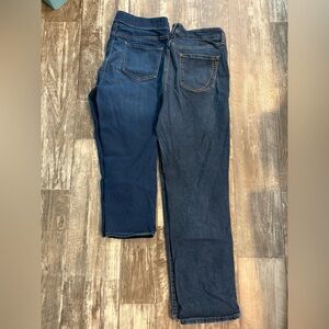 Women's Size 14R Dark Wash Jeans - 2 pairs - New Directions and Bandolino